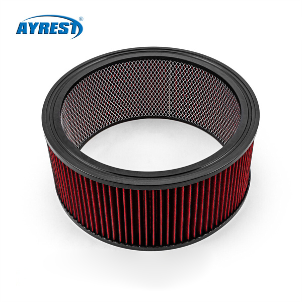 Red Washable Air Filter Element