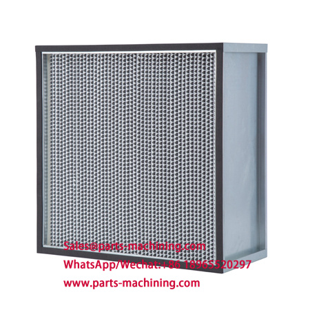 High efficiency filter with partition series